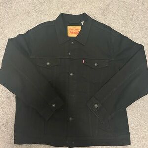 Levi's Men's Black Denim Jacket